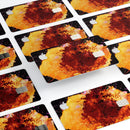 Liquid Abstract Paint V18 - Premium Protective Decal Skin-Kit for the Apple Credit Card