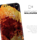 Liquid Abstract Paint V18  - Protective Skin Wrap & Decal – Compatible with iPhone SE to iPhone 17 Pro Max (All Models)