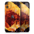 Liquid Abstract Paint V18  - Protective Skin Wrap & Decal – Compatible with iPhone SE to iPhone 17 Pro Max (All Models)