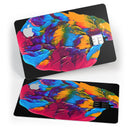 Liquid Abstract Paint V19 - Premium Protective Decal Skin-Kit for the Apple Credit Card