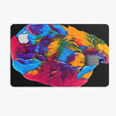 Liquid Abstract Paint V19 - Premium Protective Decal Skin-Kit for the Apple Credit Card