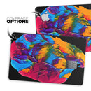 Liquid Abstract Paint V19 - Premium Protective Decal Skin-Kit for the Apple Credit Card