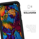 Liquid Abstract Paint V19 - Skin Kit for the iPhone OtterBox Cases