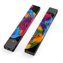 Liquid Abstract Paint V19 - Premium Decal Protective Skin-Wrap Sticker compatible with the Juul Labs vaping device