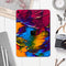 Liquid Abstract Paint V19 - Full Body Skin Decal for the Apple iPad Pro 12.9", 11", 10.5", 9.7", Air or Mini (All Models Available)
