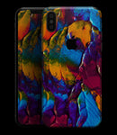 Liquid Abstract Paint V19 - iPhone XS MAX, XS/X, 8/8+, 7/7+, 5/5S/SE Skin-Kit (All iPhones Available)