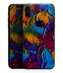 Liquid Abstract Paint V19 - iPhone XS MAX, XS/X, 8/8+, 7/7+, 5/5S/SE Skin-Kit (All iPhones Available)