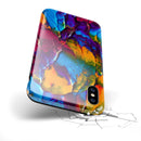Liquid Abstract Paint V19 - iPhone X Swappable Hybrid Case