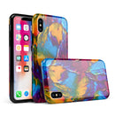 Liquid Abstract Paint V19 - iPhone X Swappable Hybrid Case
