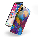 Liquid Abstract Paint V19 - iPhone X Swappable Hybrid Case
