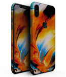 Liquid Abstract Paint V1 - iPhone XS MAX, XS/X, 8/8+, 7/7+, 5/5S/SE Skin-Kit (All iPhones Available)