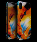 Liquid Abstract Paint V1 - iPhone XS MAX, XS/X, 8/8+, 7/7+, 5/5S/SE Skin-Kit (All iPhones Available)