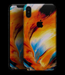 Liquid Abstract Paint V1 - iPhone XS MAX, XS/X, 8/8+, 7/7+, 5/5S/SE Skin-Kit (All iPhones Available)