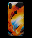 Liquid Abstract Paint V1 - iPhone XS MAX, XS/X, 8/8+, 7/7+, 5/5S/SE Skin-Kit (All iPhones Available)