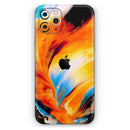Liquid Abstract Paint V1  - Protective Skin Wrap & Decal – Compatible with iPhone SE to iPhone 17 Pro Max (All Models)
