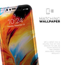 Liquid Abstract Paint V1  - Protective Skin Wrap & Decal – Compatible with iPhone SE to iPhone 17 Pro Max (All Models)