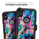 Liquid Abstract Paint V20 - Skin Kit for the iPhone OtterBox Cases