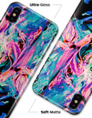 Liquid Abstract Paint V20 - iPhone X Clipit Case