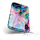 Liquid Abstract Paint V20 - iPhone X Swappable Hybrid Case