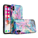 Liquid Abstract Paint V20 - iPhone X Swappable Hybrid Case