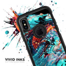 Liquid Abstract Paint V21 - Skin Kit for the iPhone OtterBox Cases