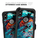 Liquid Abstract Paint V21 - Skin Kit for the iPhone OtterBox Cases