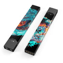 Liquid Abstract Paint V21 - Premium Decal Protective Skin-Wrap Sticker compatible with the Juul Labs vaping device