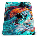 Liquid Abstract Paint V21 - Full Body Skin Decal for the Apple iPad Pro 12.9", 11", 10.5", 9.7", Air or Mini (All Models Available)