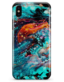 Liquid Abstract Paint V21 - iPhone X Clipit Case