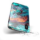 Liquid Abstract Paint V21 - iPhone X Swappable Hybrid Case