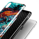 Liquid Abstract Paint V21 - iPhone X Swappable Hybrid Case