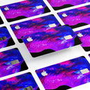 Liquid Abstract Paint V22 - Premium Protective Decal Skin-Kit for the Apple Credit Card