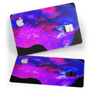 Liquid Abstract Paint V22 - Premium Protective Decal Skin-Kit for the Apple Credit Card