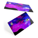 Liquid Abstract Paint V22 - Premium Protective Decal Skin-Kit for the Apple Credit Card