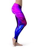 Liquid Abstract Paint V22 - All Over Print Womens Leggings / Yoga or Workout Pants