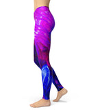Liquid Abstract Paint V22 - All Over Print Womens Leggings / Yoga or Workout Pants