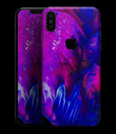 Liquid Abstract Paint V22 - iPhone XS MAX, XS/X, 8/8+, 7/7+, 5/5S/SE Skin-Kit (All iPhones Available)