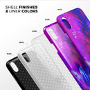 Liquid Abstract Paint V22 - iPhone X Swappable Hybrid Case