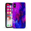 Liquid Abstract Paint V22 - iPhone X Swappable Hybrid Case