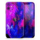 Liquid Abstract Paint V22  - Protective Skin Wrap & Decal – Compatible with iPhone SE to iPhone 17 Pro Max (All Models)