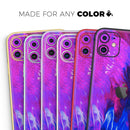 Liquid Abstract Paint V22  - Protective Skin Wrap & Decal – Compatible with iPhone SE to iPhone 17 Pro Max (All Models)