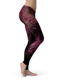Liquid Abstract Paint V23 - All Over Print Womens Leggings / Yoga or Workout Pants