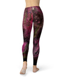 Liquid Abstract Paint V23 - All Over Print Womens Leggings / Yoga or Workout Pants