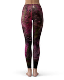 Liquid Abstract Paint V23 - All Over Print Womens Leggings / Yoga or Workout Pants