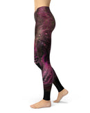 Liquid Abstract Paint V23 - All Over Print Womens Leggings / Yoga or Workout Pants