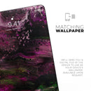 Liquid Abstract Paint V23 - Full Body Skin Decal for the Apple iPad Pro 12.9", 11", 10.5", 9.7", Air or Mini (All Models Available)