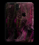Liquid Abstract Paint V23 - iPhone XS MAX, XS/X, 8/8+, 7/7+, 5/5S/SE Skin-Kit (All iPhones Available)