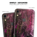 Liquid Abstract Paint V23 - Skin-Kit for the Apple iPhone XR, XS MAX, XS/X, 8/8+, 7/7+, 5/5S/SE (All iPhones Available)