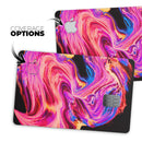 Liquid Abstract Paint V24 - Premium Protective Decal Skin-Kit for the Apple Credit Card