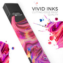 Liquid Abstract Paint V24 - Premium Decal Protective Skin-Wrap Sticker compatible with the Juul Labs vaping device